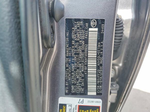 2015 TOYOTA CAMRY