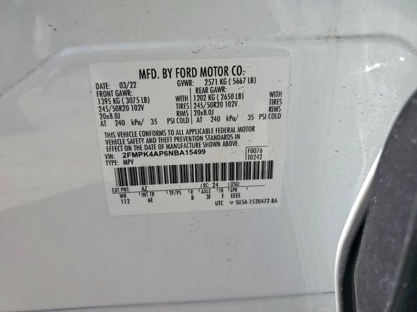 2022 FORD EDGE ST