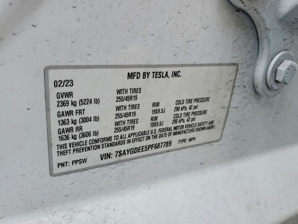 2023 TESLA MODEL Y