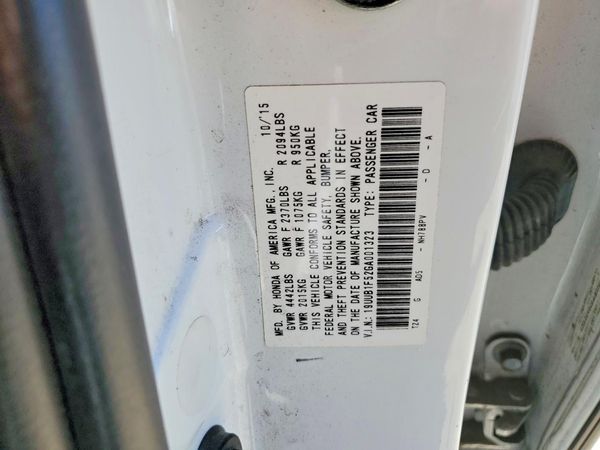 2016 ACURA TLX TECH