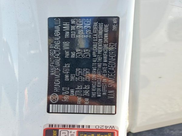 2022 HYUNDAI TUCSON Limited