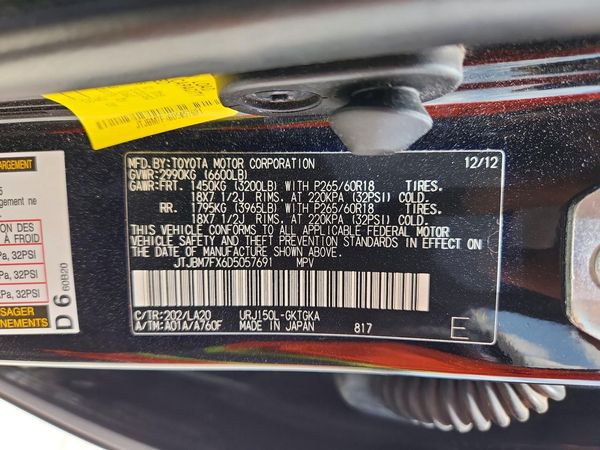 2013 LEXUS GX 460 Base