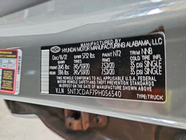 2023 HYUNDAI SANTA CRUZ
