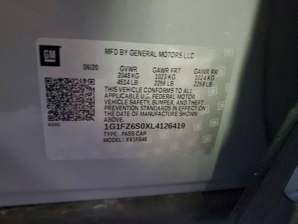 2020 CHEVROLET BOLT EV Premier