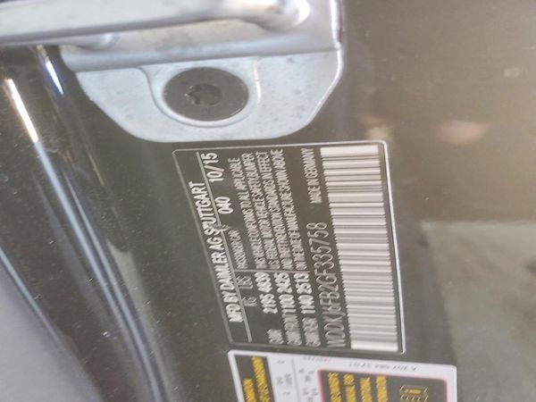 2016 MERCEDES-BENZ E E400