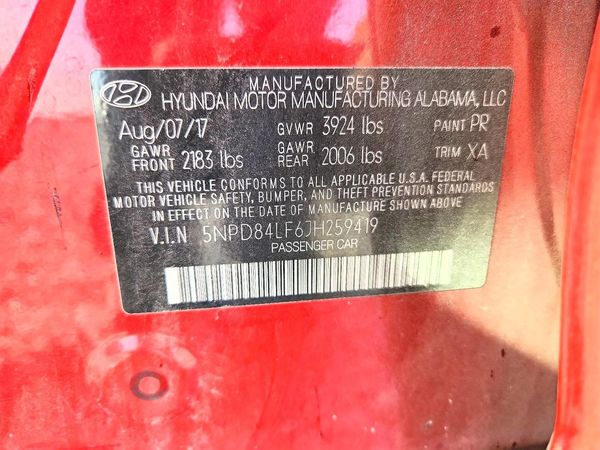 2018 HYUNDAI ELANTRA