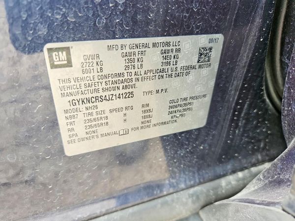 2018 CADILLAC XT5 Luxury