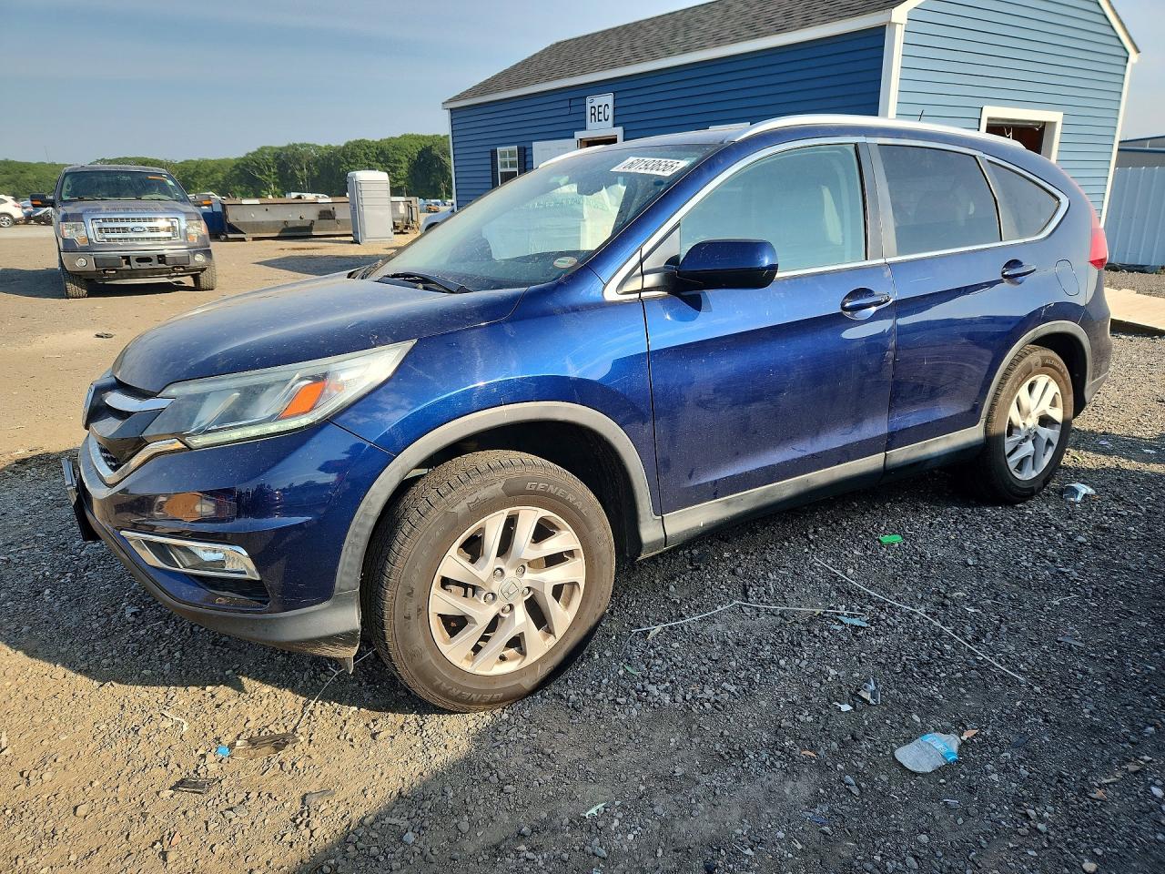2015 HONDA CRV EX-L — Front 3/4