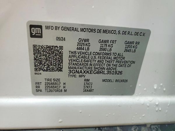 2024 CHEVROLET EQUINOX