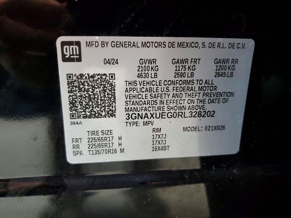 2024 CHEVROLET EQUINOX LT (1LT)