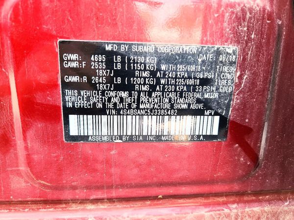 2018 SUBARU OUTBACK Limited+M/R+ES+NAVI