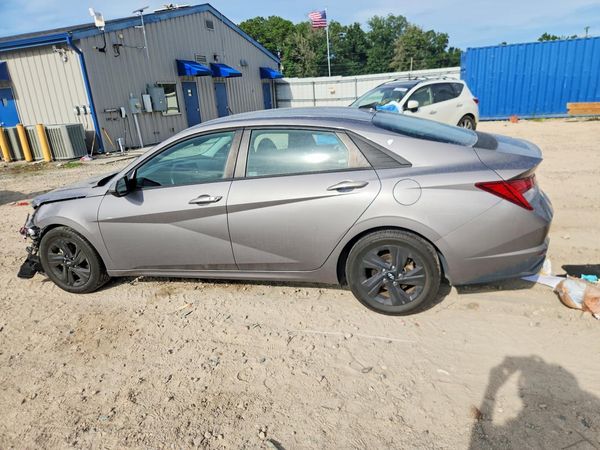 2021 HYUNDAI ELANTRA Blue