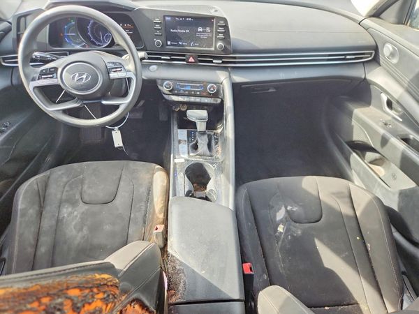 2021 HYUNDAI ELANTRA Blue