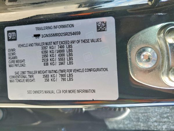 2025 CHEVROLET TAHOE