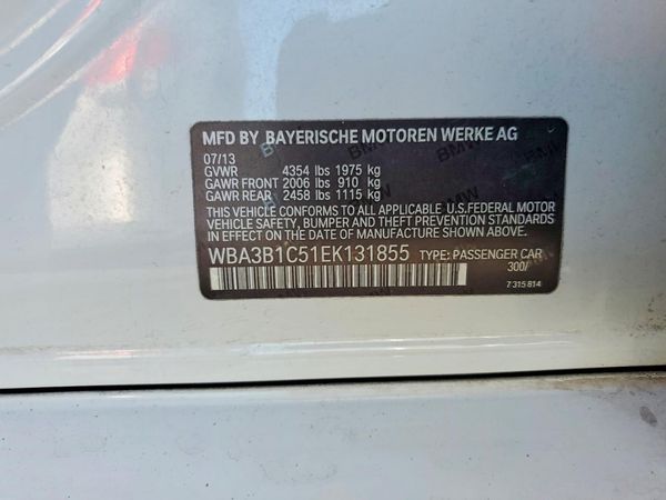 2014 BMW 320