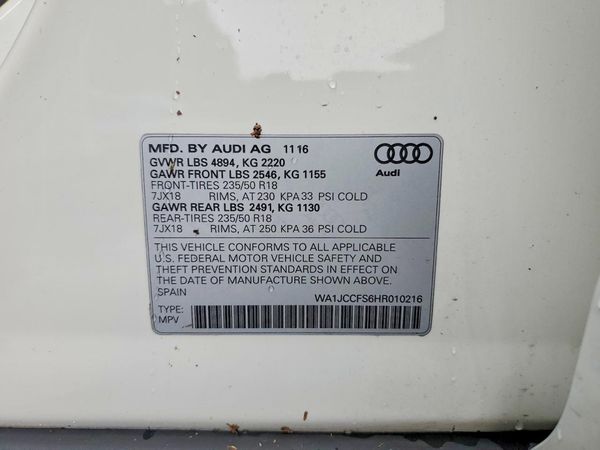 2017 AUDI Q3