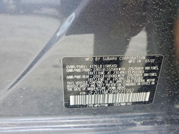 2023 SUBARU CROSSTREK Limited