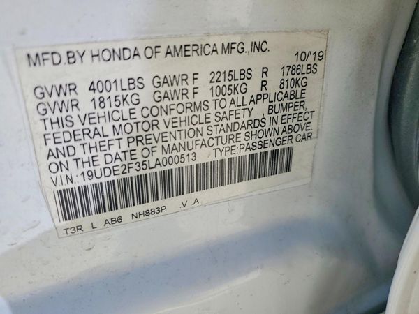 2020 ACURA ILX Base/Acura Watch Plus