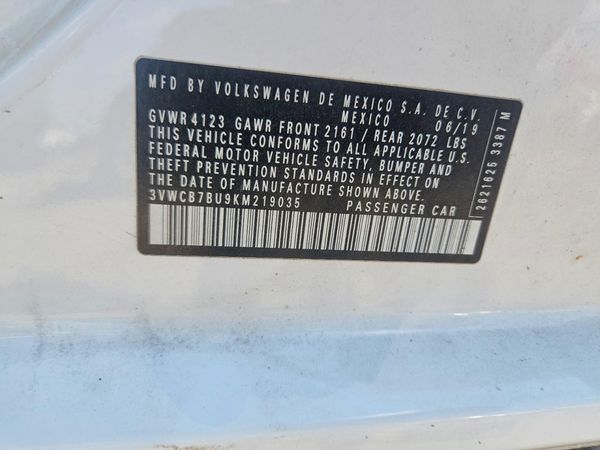 2019 VOLKSWAGEN JETTA S, SE, R-Line