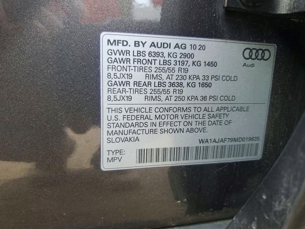 2021 AUDI Q7