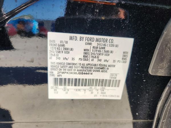 2018 FORD EDGE Titanium