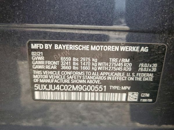 2021 BMW X5 M50i
