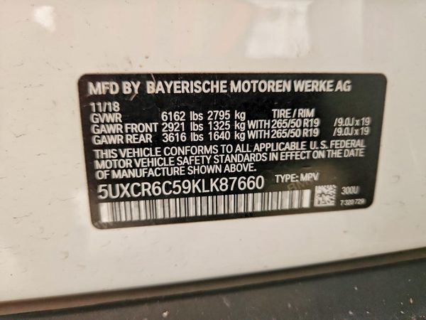 2019 BMW X5 xDrive40i