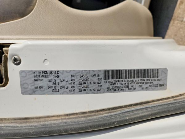 2017 DODGE GRAND CARAVAN