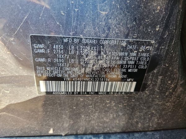 2020 SUBARU OUTBACK Limited+M/R+NAVI(HK)