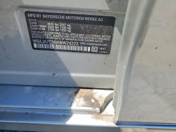 2019 BMW 530 xDrive