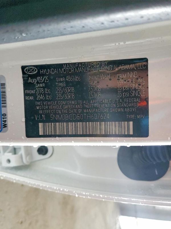 2026 HYUNDAI TUCSON SEL, SEL Plus