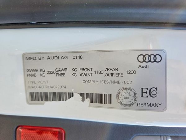 2018 AUDI S5