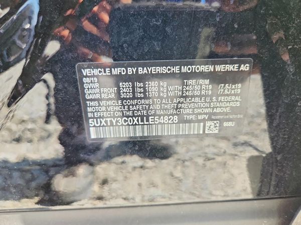 2020 BMW X3 sDrive30i