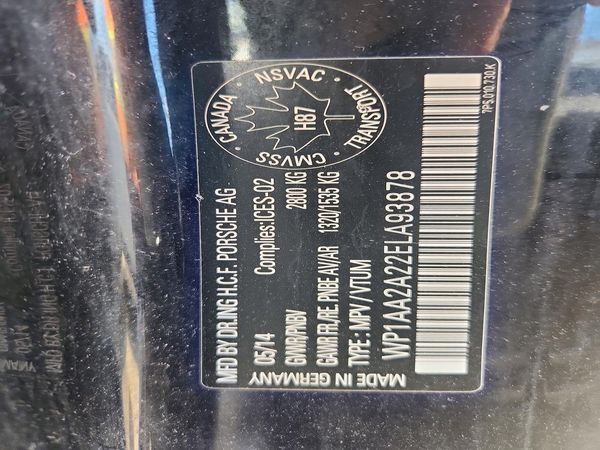 2014 PORSCHE CAYENNE
