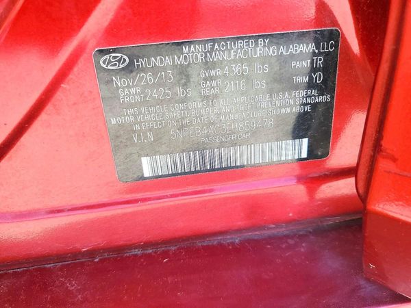 2014 HYUNDAI SONATA GLS/ GLS Popular
