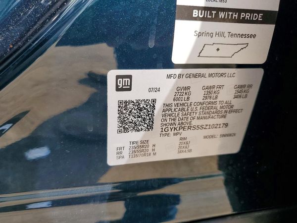 2025 CADILLAC XT6 Premium Luxury Platinum