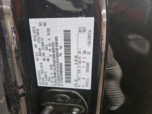 2021 FORD F150