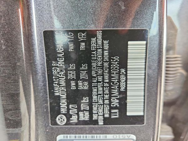 2021 HYUNDAI ELANTRA