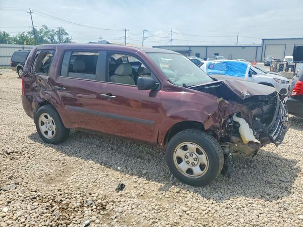 2013 HONDA PILOT LX — Passenger 3/4