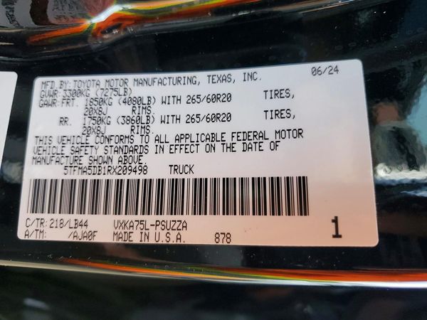 2024 TOYOTA TUNDRA 1794