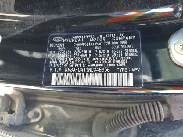 2022 HYUNDAI TUCSON