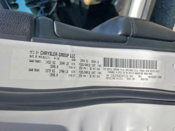 2014 JEEP GRAND CHER Laredo