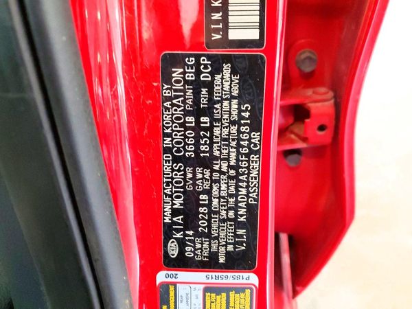 2015 KIA RIO GL - Middle-low