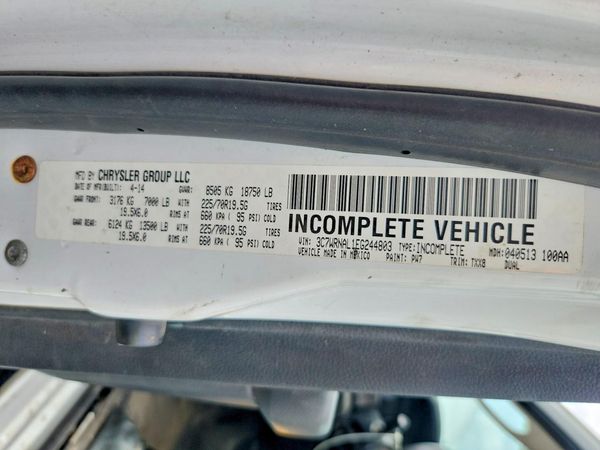 2014 RAM 5500 REG CAB CHASSIS