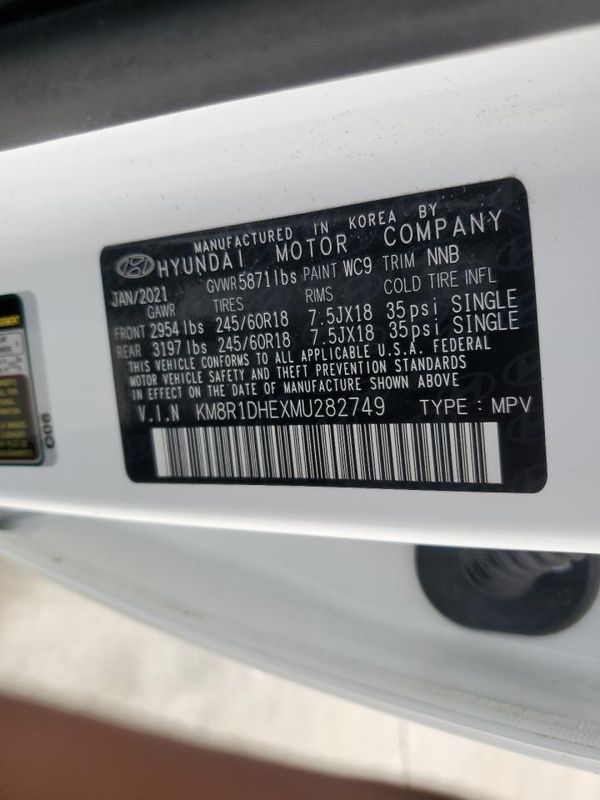 2021 HYUNDAI PALISADE SE