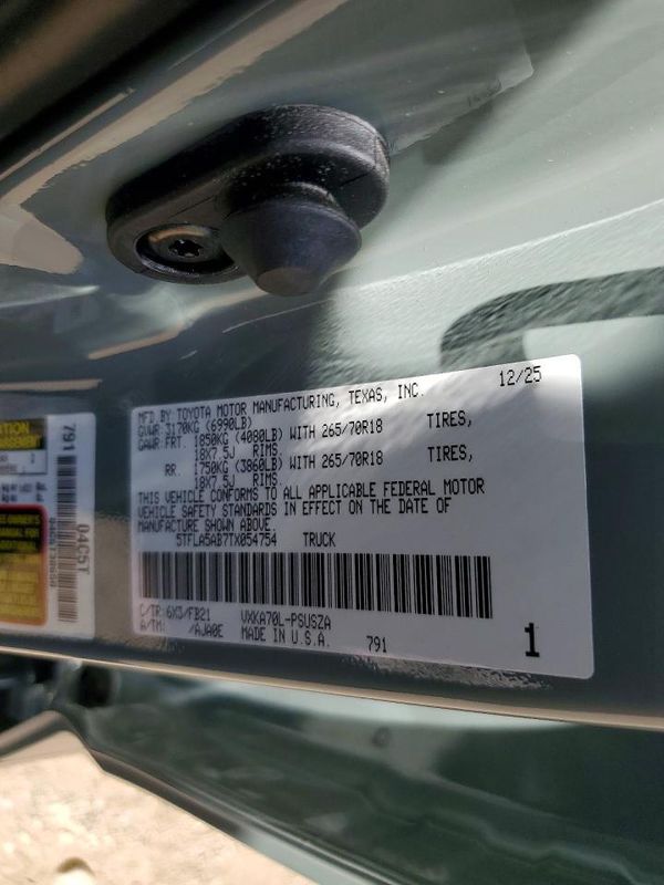 2026 TOYOTA TUNDRA