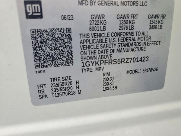 2024 CADILLAC XT6 Premium Luxury Platinum — VINS