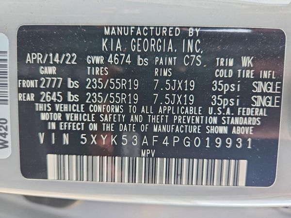 2023 KIA SPORTAGE SX-PRESTIGE or SX-P