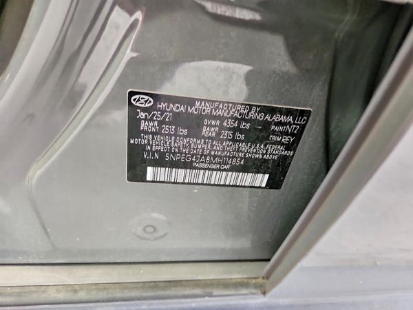 2021 HYUNDAI SONATA SE
