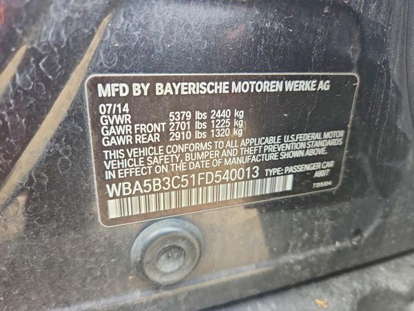 2015 BMW 535 xDrive